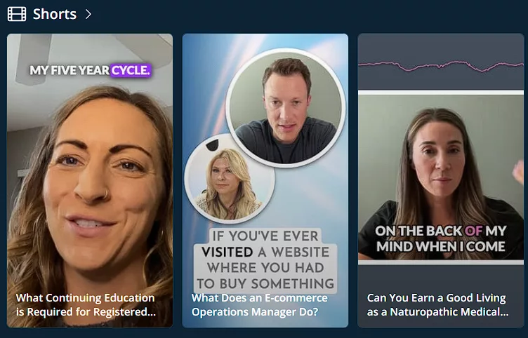 Orchard Career Path Short Videos