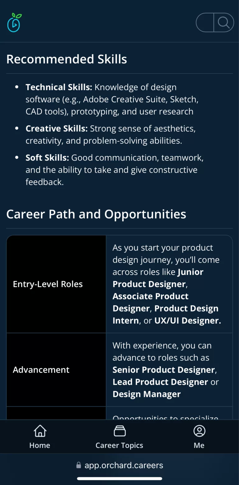 Product Designer Skills and career path