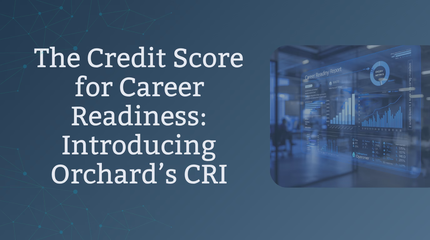 career readiness index score dashboard orchard